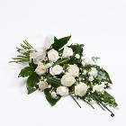 Classic Rose Sheaf - White