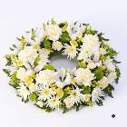 Classic Wreath - Yellow and Cream