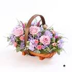 Mixed Basket - Pink and Lilac