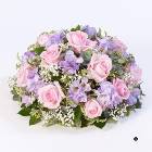 Rose and Fresia Posy - Pink and Lilac